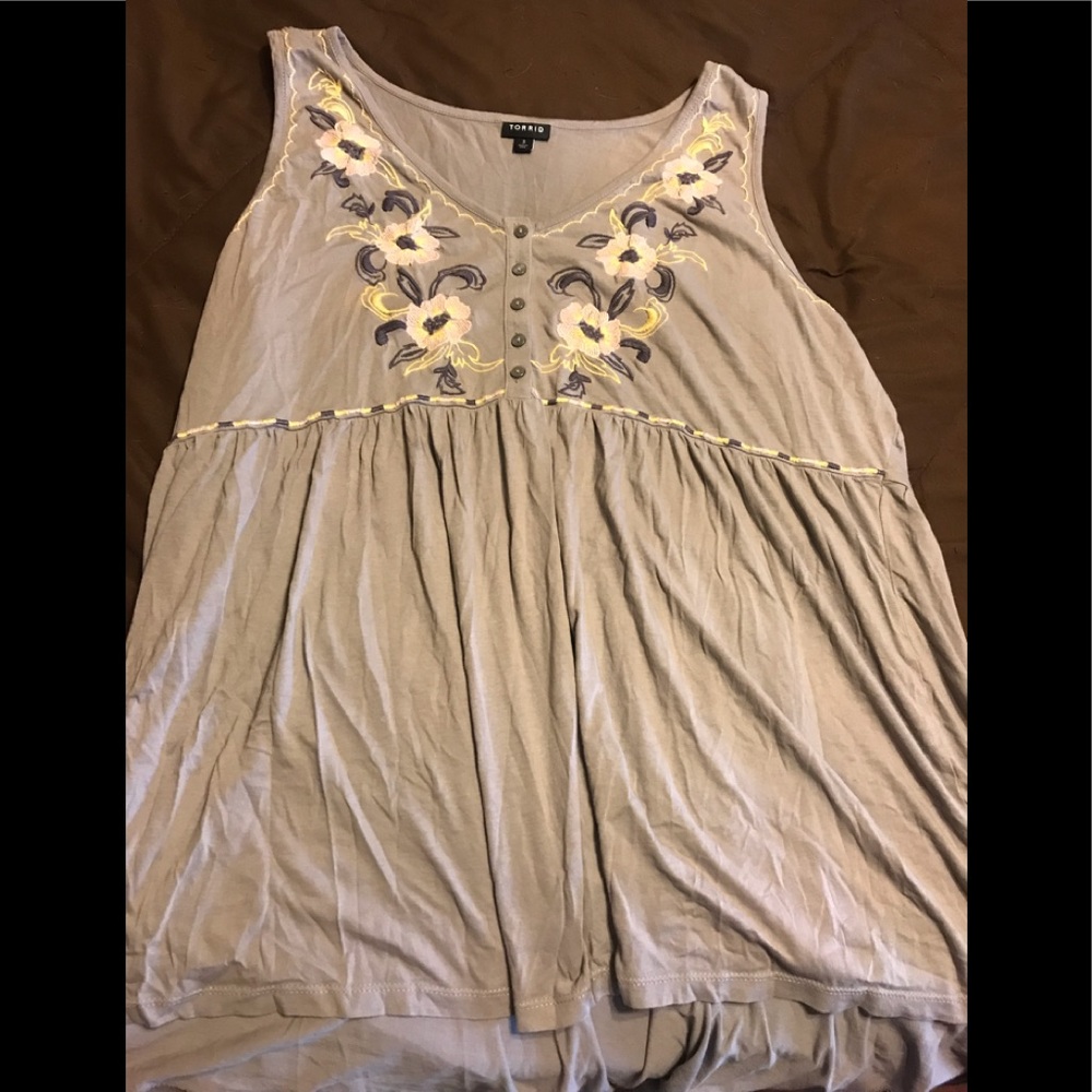 Torrid size 3 babydoll tank